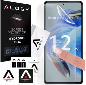 Alogy Folia Hydrożelowa do Xiaomi  Redmi Note 12 Pro/ Poco X5 Pro 5G ochronna na telefon na ekran Alogy Hydrogel Film 1