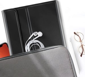 Alogy Etui z klawiaturą do Samsung Galaxy Tab A9+ Plus 2023 11" (X210/X215/X216) klawiatura Bluetooth na magnes Alogy Czarne + Szkło 14