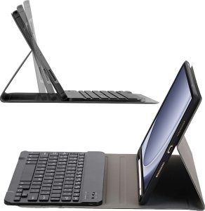 Alogy Etui z klawiaturą do Samsung Galaxy Tab A9+ Plus 2023 11" (X210/X215/X216) klawiatura Bluetooth na magnes Alogy Czarne + Szkło 6