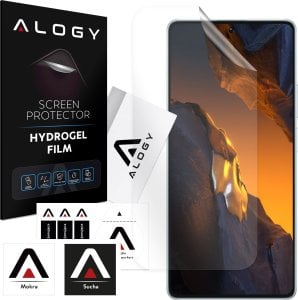 Alogy Folia Hydrożelowa do Xiaomi Poco F5/ F5 Pro ochronna na telefon na ekran Alogy Hydrogel Film 1