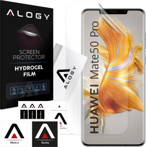 Alogy Folia Hydrożelowa do Huawei Mate 50 Pro ochronna na telefon na ekran Alogy Hydrogel Film 1