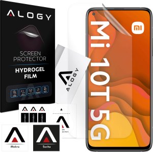 Alogy Folia Hydrożelowa do Xiaomi Mi 10T ochronna na telefon na ekran Alogy Hydrogel Film 1