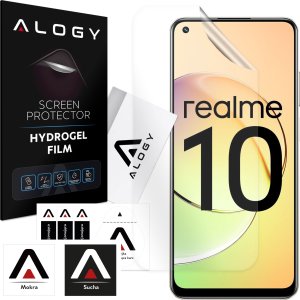 Alogy Folia Hydrożelowa do Realme 10 ochronna na telefon na ekran Alogy Hydrogel Film 1