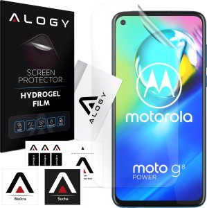 Alogy Folia Hydrożelowa do Motorola Moto G8 Power ochronna na telefon na ekran Alogy Hydrogel Film 1