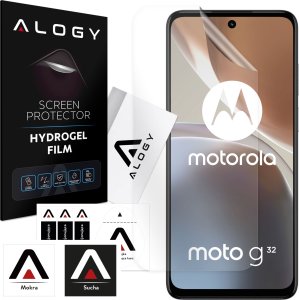 Alogy Folia Hydrożelowa do Motorola Moto G32 ochronna na telefon na ekran Alogy Hydrogel Film 1