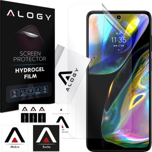 Alogy Folia Hydrożelowa do Motorola Moto G71s ochronna na telefon na ekran Alogy Hydrogel Film 1