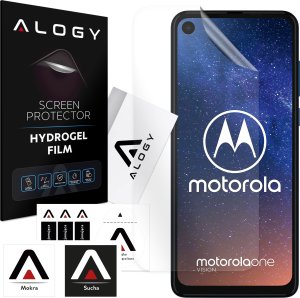 Alogy Folia Hydrożelowa do Motorola One Vision ochronna na telefon na ekran Alogy Hydrogel Film 1