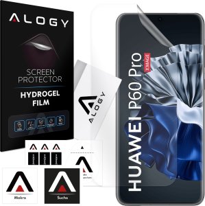 Alogy Folia Hydrożelowa do Huawei P60/ P60 Pro ochronna na telefon na ekran Alogy Hydrogel Film 1