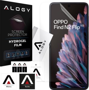 Alogy Folia Hydrożelowa do Oppo Find N2 Flip ochronna na telefon na ekran Alogy Hydrogel Film 1