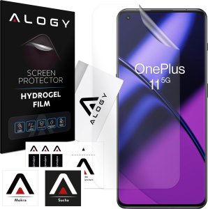 Alogy Folia Hydrożelowa do OnePlus 11 5G ochronna na telefon na ekran Alogy Hydrogel Film 1