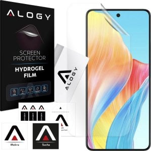 Alogy Folia Hydrożelowa do Oppo A58 4G ochronna na telefon na ekran Alogy Hydrogel Film 1