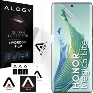 Alogy Folia Hydrożelowa do Honor Magic 5 Lite 5G ochronna na telefon na ekran Alogy Hydrogel Film 1