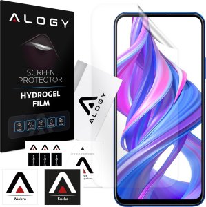 Alogy Folia Hydrożelowa do Honor 9X ochronna na telefon na ekran Alogy Hydrogel Film 1