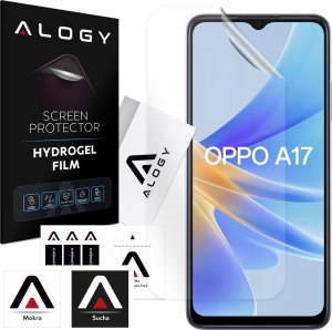 Alogy Folia Hydrożelowa do Oppo A17 ochronna na telefon na ekran Alogy Hydrogel Film 1