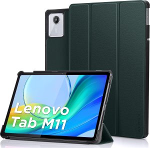 Etui na tablet Alogy Etui do Lenovo Tab M11 10.95" TB330FU / TB330XU / TB331FC Book Case Cover z klapką obudowa futerał pokrowiec Alogy Zielone 1