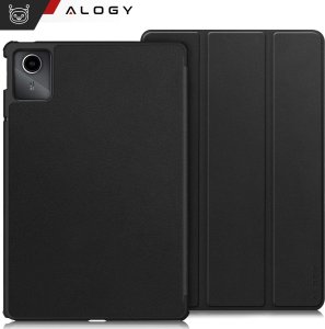 Etui na tablet Alogy Etui do Lenovo Tab M11 10.95" TB330FU / TB330XU / TB331FC Book Case Cover z klapką obudowa futerał pokrowiec Alogy Czarne 13