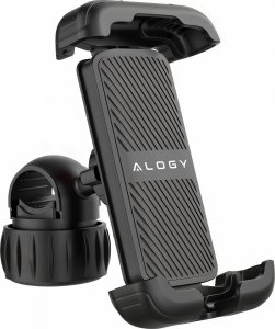Alogy Uchwyt rowerowy do telefonu 4.7-6.8" na telefon kierownicę roweru na rower motocykl regulowany Alogy Sport czarny 13