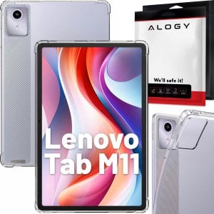 Etui na tablet Alogy Etui Alogy Shockproof do Lenovo Tab M11 10.95" TB330FU / TB330XU / TB331FC obudowa pokrowiec Przezroczysty 1