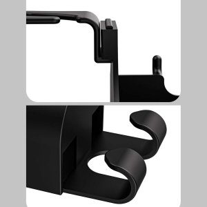 Alogy Wieszak uchwyt haczyk samochodowy 5w1 na fotel zagłówek organizer do auta samochodu na kubek napój Car Czarny 9