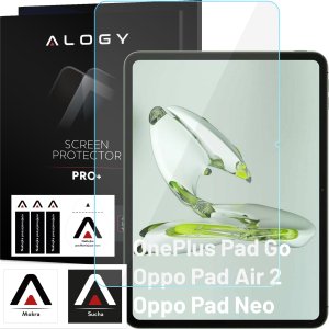 Alogy Szkło hartowane do OnePlus Pad Go/Oppo Pad Air 2/Oppo Pad Neo 11.4" ochronne szkiełko na ekran 9H Alogy Pro+ 1