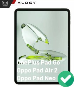 Alogy Szkło hartowane do OnePlus Pad Go/Oppo Pad Air 2/Oppo Pad Neo 11.4" ochronne szkiełko na ekran 9H Alogy Pro+ 2