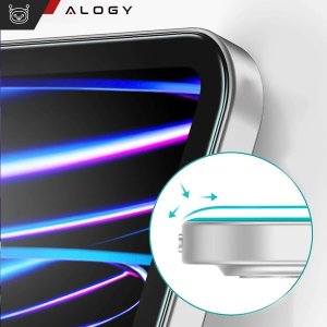 Alogy Szkło hartowane do OnePlus Pad Go/Oppo Pad Air 2/Oppo Pad Neo 11.4" ochronne szkiełko na ekran 9H Alogy Pro+ 3