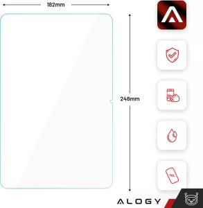 Alogy Szkło hartowane do OnePlus Pad Go/Oppo Pad Air 2/Oppo Pad Neo 11.4" ochronne szkiełko na ekran 9H Alogy Pro+ 4