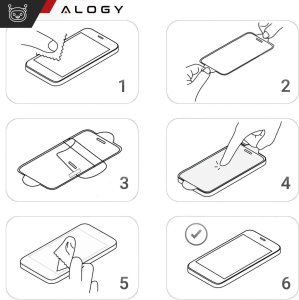 Alogy Szkło hartowane do OnePlus Pad Go/Oppo Pad Air 2/Oppo Pad Neo 11.4" ochronne szkiełko na ekran 9H Alogy Pro+ 8