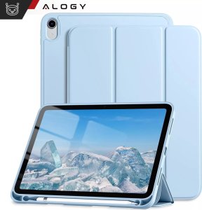 Etui na tablet Alogy Etui do Apple iPad 10gen. 10.9" 2022 obudowa na tablet Smart Case Pencil Holder Niebieskie 13