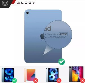 Etui na tablet Alogy Etui do Apple iPad 10gen. 10.9" 2022 obudowa na tablet Smart Case Pencil Holder Niebieskie 9