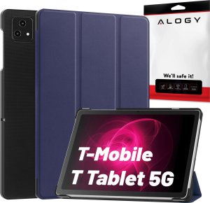 Etui na tablet Alogy Etui do T-Mobile T Tablet 5G 10.36" obudowa na tablet Alogy Book Cover Case Granatowe 1