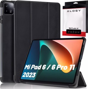 Etui na tablet Alogy Etui do Xiaomi Mi Pad 6 / 6 Pro 11" 2023 obudowa na tablet Alogy Book Cover Case Czarny 1