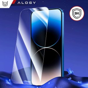 Alogy Szkło hybrydowe do Samsung Galaxy S24 na ekran Flexi Glass 9H Case Friendly płaskie na ekran 4