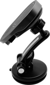 Yesido Uchwyt samochodowy magnetyczny z ładowarka indukcyjna Qi 15W Yesido C313 na kokpit samochodu auta do telefonu Czarny 4