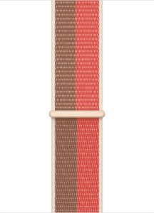 Apple APPLE PASEK APPLE WATCH ML303AM/A SPORT LOOP 45MM PINK POMELO/TAN ORYGINALNA PLOMBA standard 1