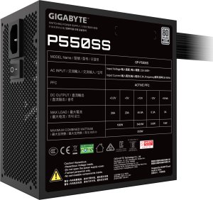 Zasilacz Gigabyte P550SS 550W (GP-P550SS) 6