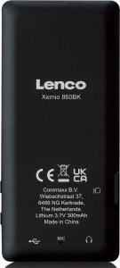 Lenco XEMIO-860 Odtwarzacz MP4 8GB czarny 3