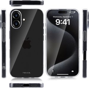 Nevox StyleShell Flex iPhone 16 transparent 3