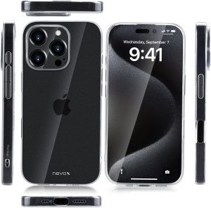 Nevox StyleShell Flex iPhone 16 Pro Max transparent 3
