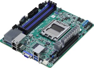 ASRock ASRock Mainboard AM5D4ID-2T/BCM mini-ITX Sockel AM5 Single 1