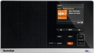 Radio TechniSat TechniSat Digitradio 215 NDR 1 Dabbi Edition schwarz/silber 1