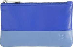 DuDu DUDU Skórzane etui na klucze z zamkiem błyskawicznym Multicolor Etui na klucze 2 metalowe kółka NoSize 1