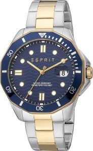 Zegarek Esprit Zegarek marki Esprit model ES1G367M kolor Szary. Akcesoria męski. Sezon: Cały rok NoSize 1