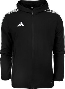 Adidas Kurtka dla dzieci adidas Tiro 23 League Windbreaker czarna IA1623 164cm 1