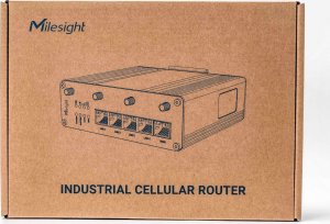 Router MILESIGHT Milesight UR35 Przemysłowy Router LTE z  Wi-Fi PoE i GPS  5* 10/100Mbps (1 * WAN + 4 * LAN) Wzmocniona Aluminiowa Obudowa Dual Sim 2* RS485 DI DO  TCP UDP Modbus MQTT 1