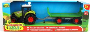 Dromader TRAKTOR Z PRZYCZEPĄ (DŹWIĘKI) W PUDEŁKU 1