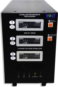 Volt Stabilizator napięcia trójfazowy AVR PRO 10000VA 3% SERVO 3-F 1