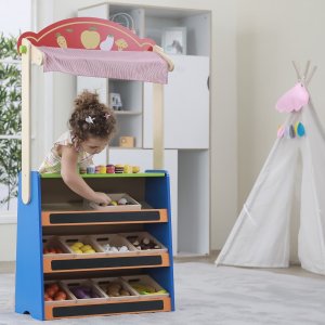 Viga Toys VIGA Teatrzyk i Sklep Spożywczy 2w1 5