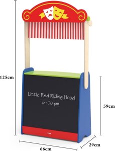 Viga Toys VIGA Teatrzyk i Sklep Spożywczy 2w1 7