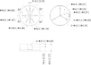 Dahua Technology UCHWYT KAMERY PFA1320R DAHUA 5